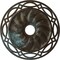 Ekena Millwork Loera Ceiling Medallion (Canopies up to 6 1/4"), 26 5/8"OD x 4 1/2"ID x 1 3/8"P, Bronze Blue Patina CM26LOBBS - alternate 1